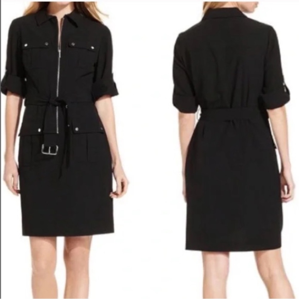 Michael Kors Black Utility Dress
